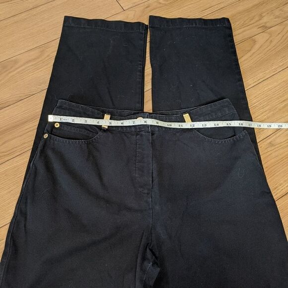 ST John black high waisted denim jeans - Picture 3 of 8